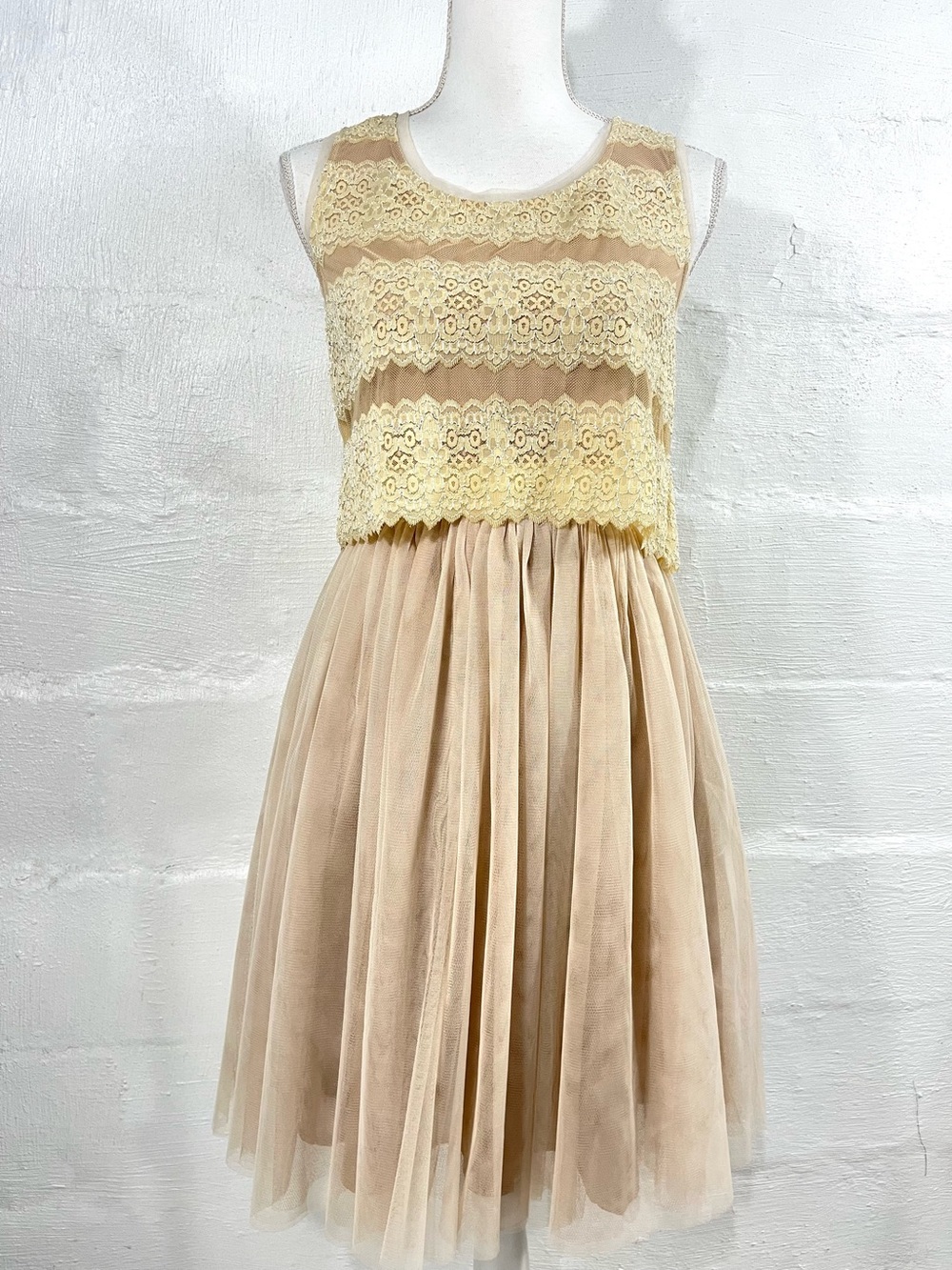 RYU SLEEVELESS TULLE DRESS NEW WITH TAG